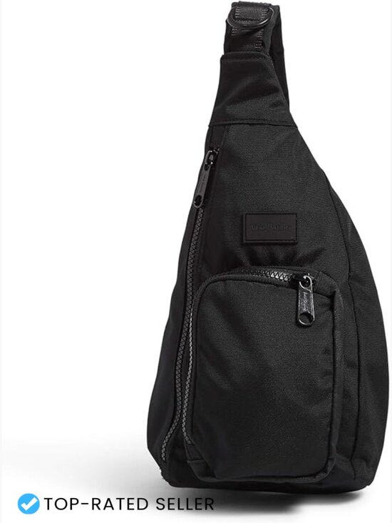 Recycled Mini Sling Backpack Lightweight Daypack Crossbody Bag main image 7